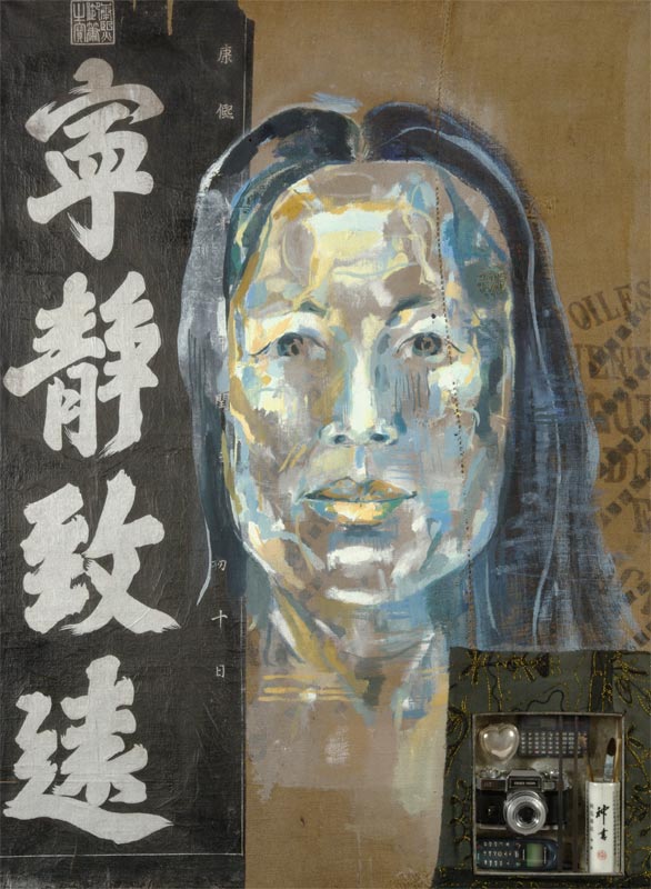 Peinture Têtes a têtes Huang Li
