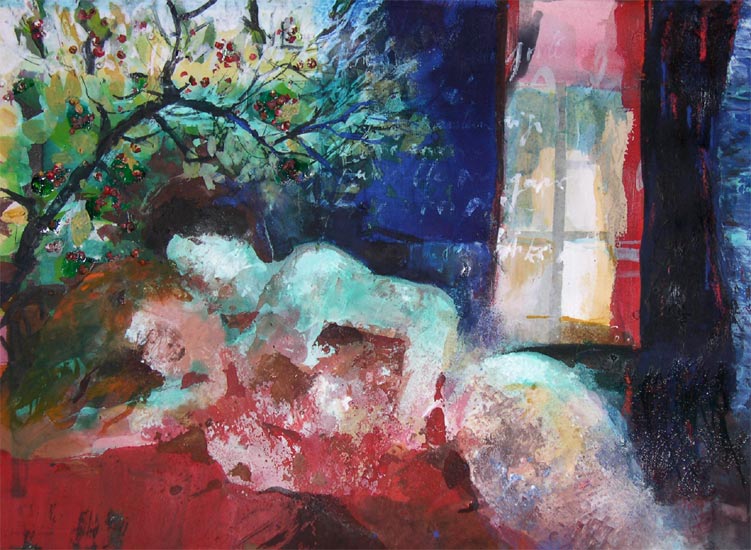 Painting Erotics Under the pepper tree
